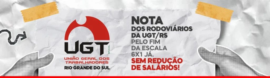 NOTA DOS RODOVIÁRIOS DA UGT/RS